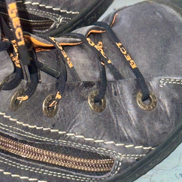 Eject leather lace up boots - Picture 7 of 7
